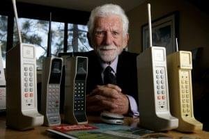 Who invented the first mobile phone? 